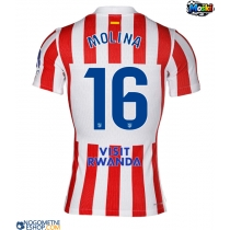 Moški Nogometni dresi Atletico Madrid Nahuel Molina #16 Domači 2025-26 Kratek Rokav